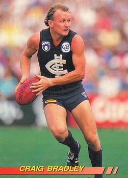 1994 Select AFL #35 Craig Bradley Front